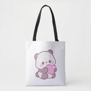 Happy Panda Design   Positive Cute Vibes Tote Bag