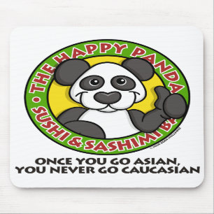 Happy Panda Mousepad