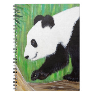 Happy Panda Painting Notebook