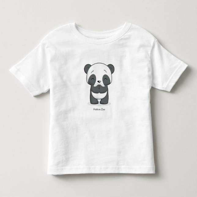 Happy Panda Toddler's Shirt (Front)