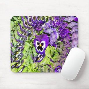 Happy Pansies.... Mouse Mat