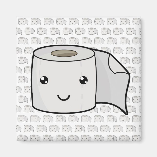 Happy Paper Magnet (Front)