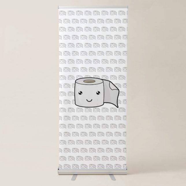 Happy Paper Retractable Banner (Front)