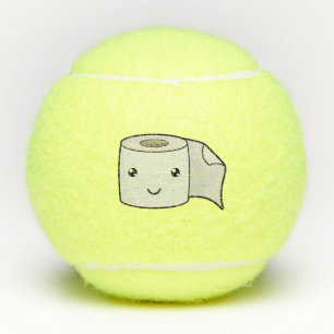 Happy Paper Tennis Balls