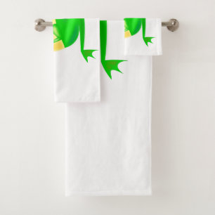 Happy Party Frog Bath Towel Set - Custom Colours