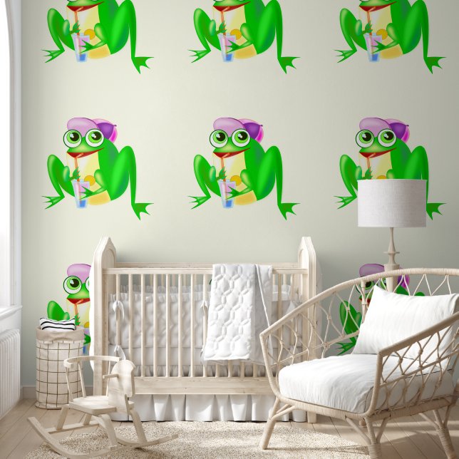 Happy Party Frog Funny Wallpaper (Kids)
