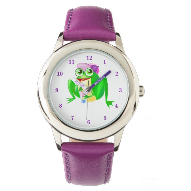 Happy Party Frog Watch (Front)