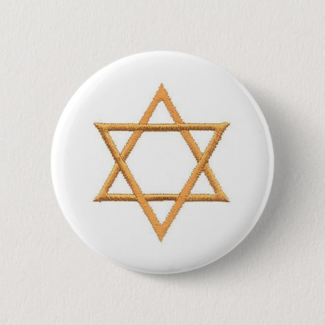 Happy Passover 6 Cm Round Badge (Front)