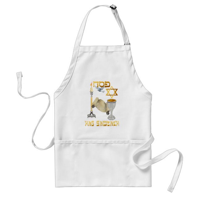 Happy Passover Apron (Front)