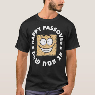Happy Passover Funny Matzah Hebrew T-Shirt