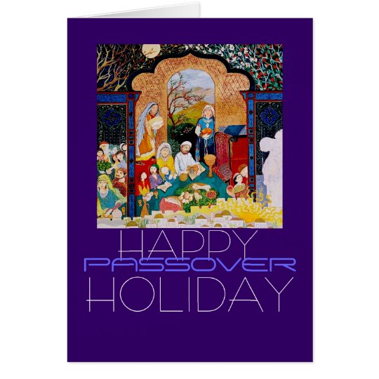 HAPPY PASSOVER HOLIDAY CARD