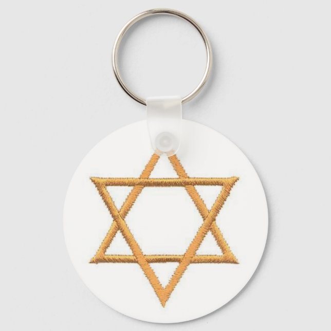 Happy Passover Key Ring (Front)