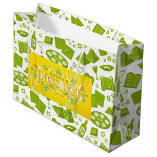 Happy Passover  Large Gift Bag
