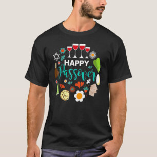 Happy Passover Meal Seder Dinner 2 T-Shirt