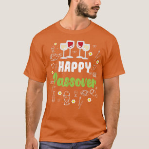 Happy Passover Meal Seder Jewish Holiday 2022 T-Sh T-Shirt