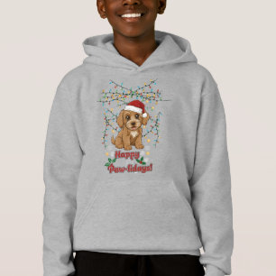 Happy Paw-lidays Christmas Cockapoo T-Shirt