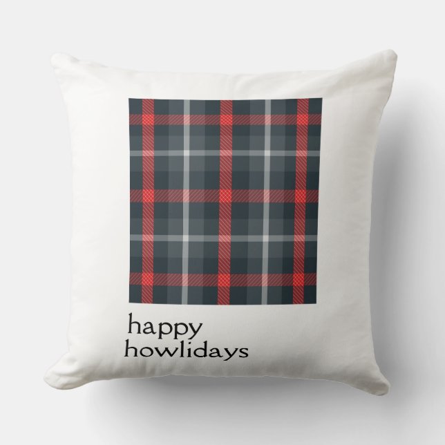 Happy Pawlidays Cushion (Front)