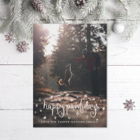 Happy Pawlidays Fun Stars Dog Photo