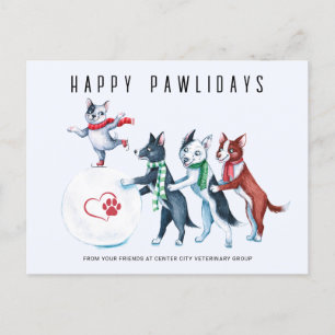Happy Pawlidays Veterinary Holiday