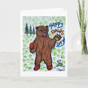 Happy Paws Day Card