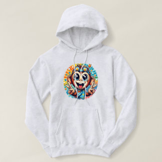 Happy Peace Monkey no 5 Hoodie