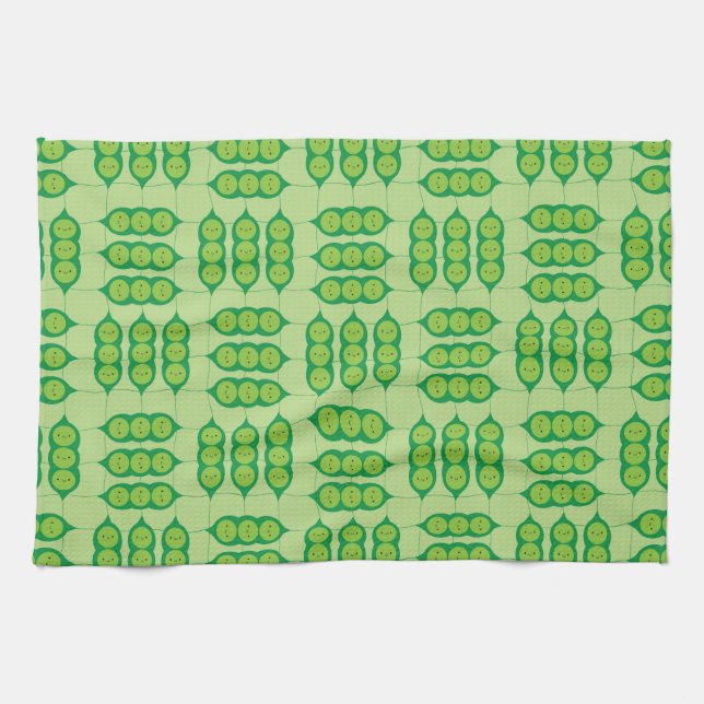 Happy Peapods Tea Towel (Horizontal)