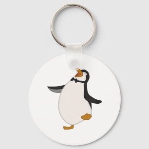 Happy Penguin Key Ring