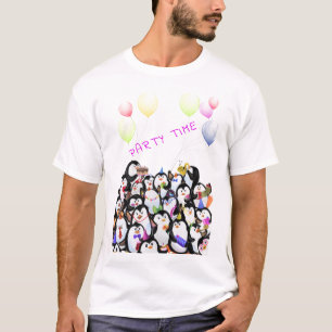 Happy Penguins Party T-Shirt