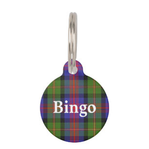 Happy Pet Clan Logan Tartan Plaid Tag