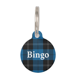 Happy Pet Clan Ramsay Tartan Plaid Tag