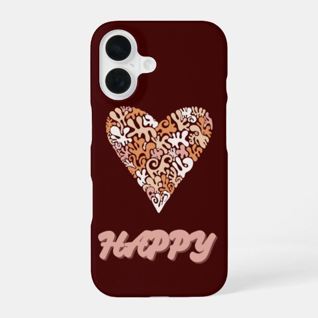 HAPPY phone case (Back)