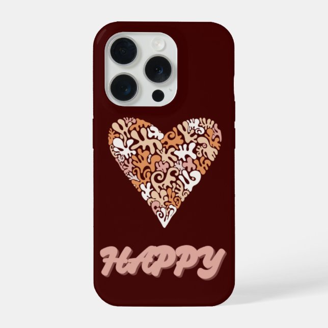 HAPPY phone case (Back)