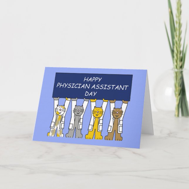 Happy Physician Assistants Day - October Thank You Card (Front)