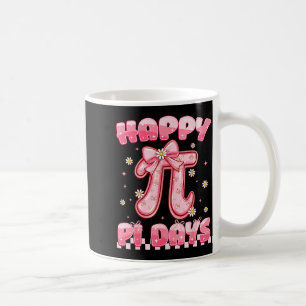 Happy Pi Day 3.14 Be Irrational Coquette Bow Math Coffee Mug