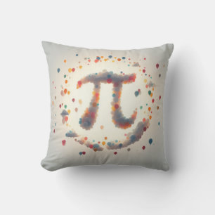 Happy pi day 3.14 cushion