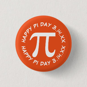 Happy Pi Day 3 Cm Round Badge