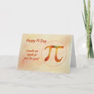 Happy Pi Day (Birthday) Card