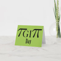 Happy Pi Day card