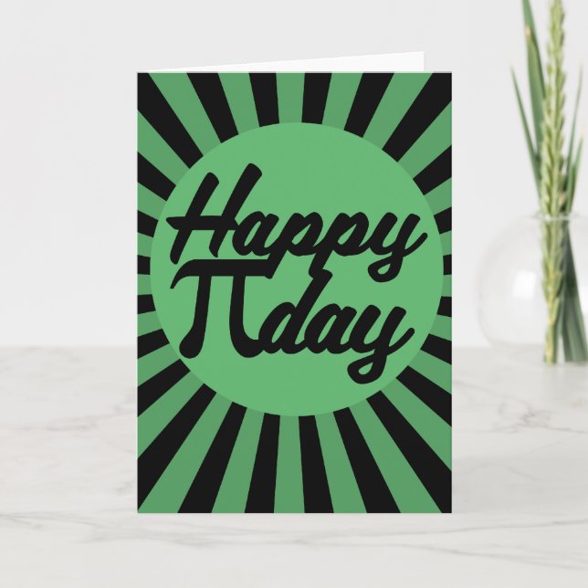 Happy Pi Day Card (Front)