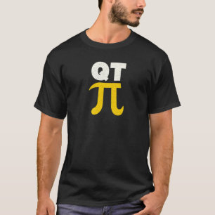Happy Pi Day Cutie Pi 3 14 Fun Pie Day Science Mat T-Shirt