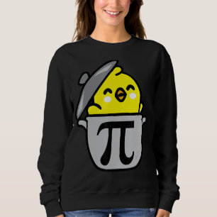 Happy Pi Day Funny Chicken Pot Pie 3 14 Science Ma Sweatshirt
