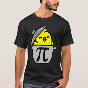 Happy Pi Day Funny Chicken Pot Pie 3 14 Science Ma T-Shirt