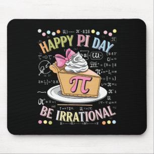 Happy Pi Day Funny Math Coach Teacher Pi Day Coque Mouse Mat