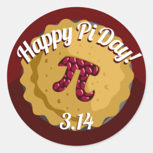 Happy Pi Day   Funny Pie Stickers