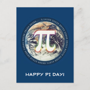 Happy Pi Day! - Greetings Postcard