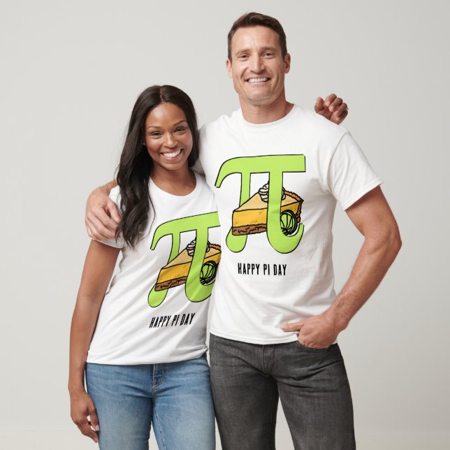HAPPY PI DAY Key Lime Pie T-Shirt (Unisex)