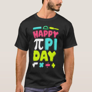 Happy Pi Day Kids Boys Girls Math Teachers Student T-Shirt