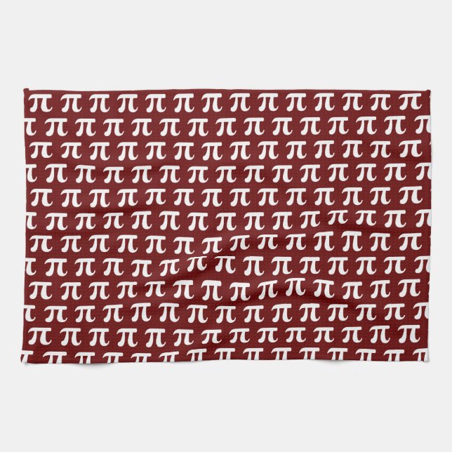 Happy Pi Day Kitchen Towel (Horizontal)