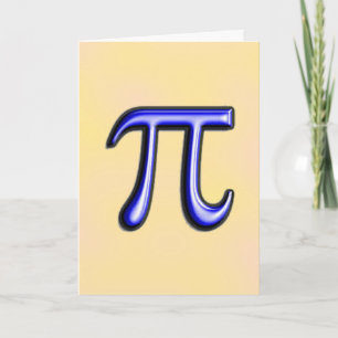 Happy Pi Day - March 14th Card