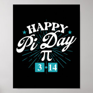 Happy Pi Day - Math Lover Pi Symbol Science Pi Day Poster